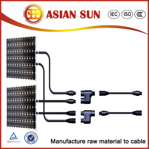 6mm2 TUV Approved Tinned Copper Wire PV Solar Cables