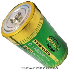 1.5V Alkaline Cylinder D Size Battery